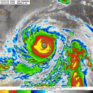 20141007.2132.mtsat2.x.ir1km.19WVONGFONG.155kts-907mb-176N-1332E.100pc