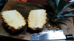 パイン切ってみた